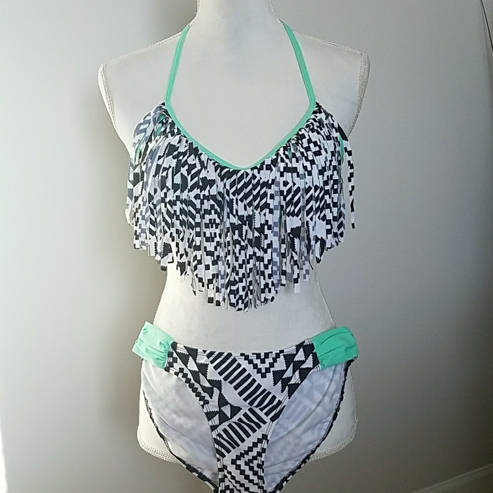 New fringe bikini
